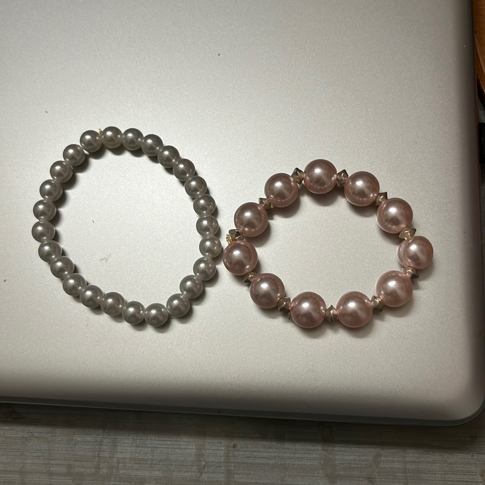 Two bracelets sold together